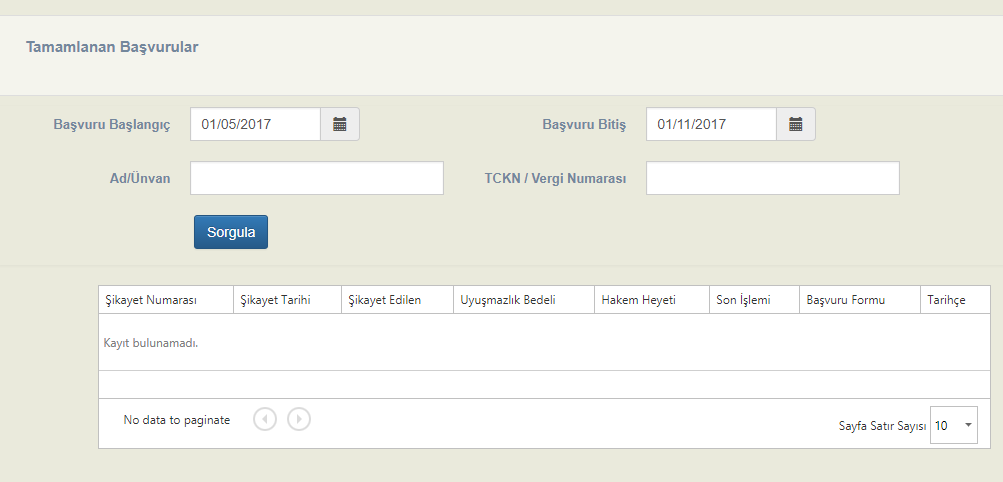 dosya masrafı geri alma başvuru sonucu