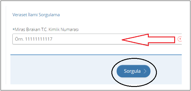 e devlet miras sorgulama