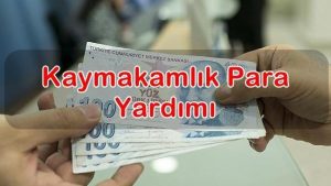 Kaymakamlık Para Yardımları ve Para Yardımı Dilekçesi Örneği